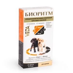 Витамины "Биоритм" дщенков,48 таб