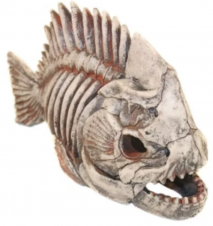 Грот (Deksi) Скелет рыбы пластиковый №903
