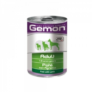 Gemon Dog 400г консервы для собак паштет ягненок