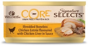 CORE SIGNATURE SELECTS 79 гр консервы дк курица с куриной печенью в виде фарша