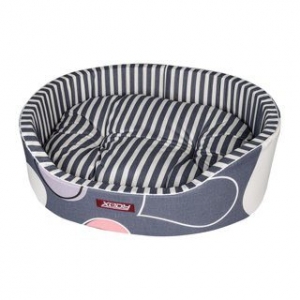 Лежак Ксоди Премиум (хлопок) №2 Сердца, 49*38*16 см