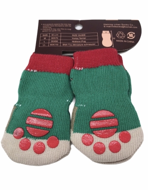 Носки нескользящие для собак, Размер L, Антицарапки	