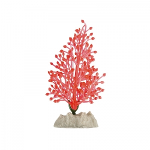 Растение пластиковое GLOFISH 13см оранжевое флуоресцентное