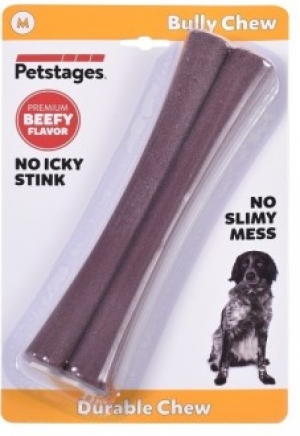 Petstages игр. д/собак Bully Chew 14 см с ароматом говядины средняя